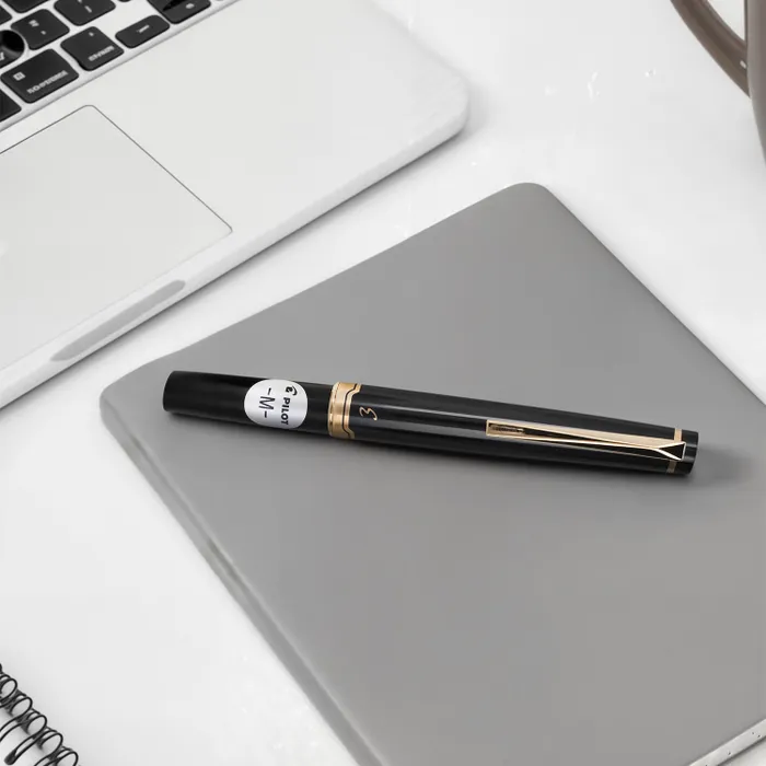 Pilot 2023 Elite E95S Black Fountain Pen-Medium