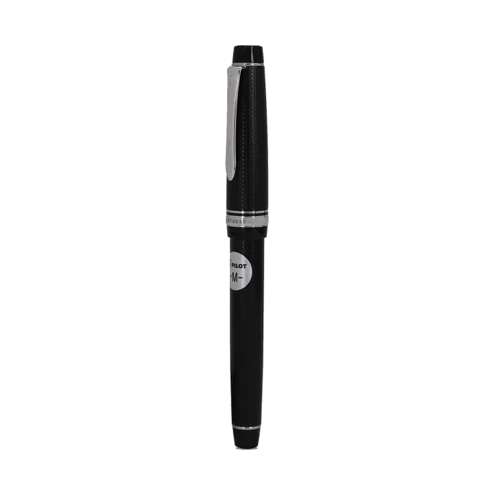 Pilot 2294 Justus 95 Net Black with Silver Trims Fountain Pen-Medium