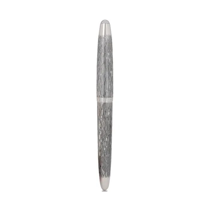 Pilot 2370 Silvern Tsumugi with Rhodium-Plated Trims Fountain Pen-Fine