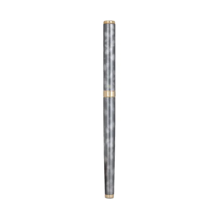 Pilot 2101 Cavalier Black & Grey Fountain Pen-Medium