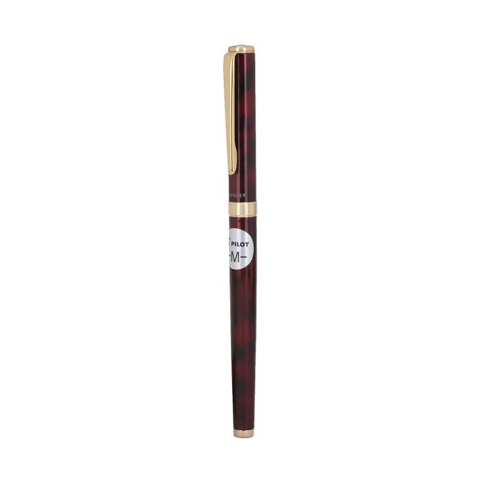 Pilot 2105 Cavalier Black & Red Fountain Pen-Medium