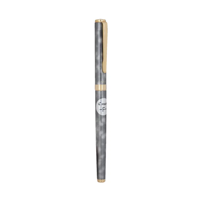Pilot 2100 Cavalier Black & Grey Fountain Pen-Fine