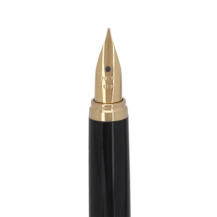 Pilot 2100 Cavalier Black & Grey Fountain Pen-Fine