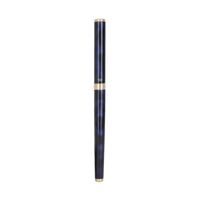 Pilot 2102 Cavalier Black & Blue Fountain Pen-Fine