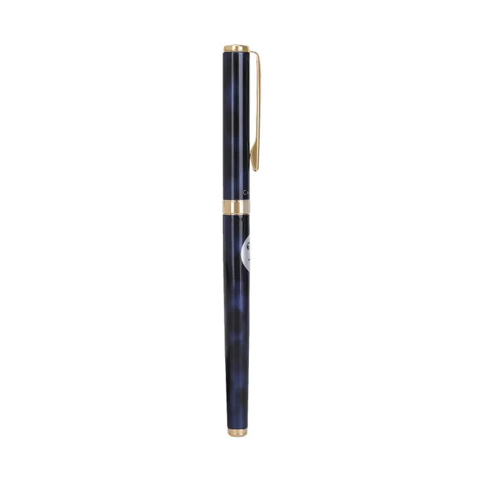 Pilot 2102 Cavalier Black & Blue Fountain Pen-Fine