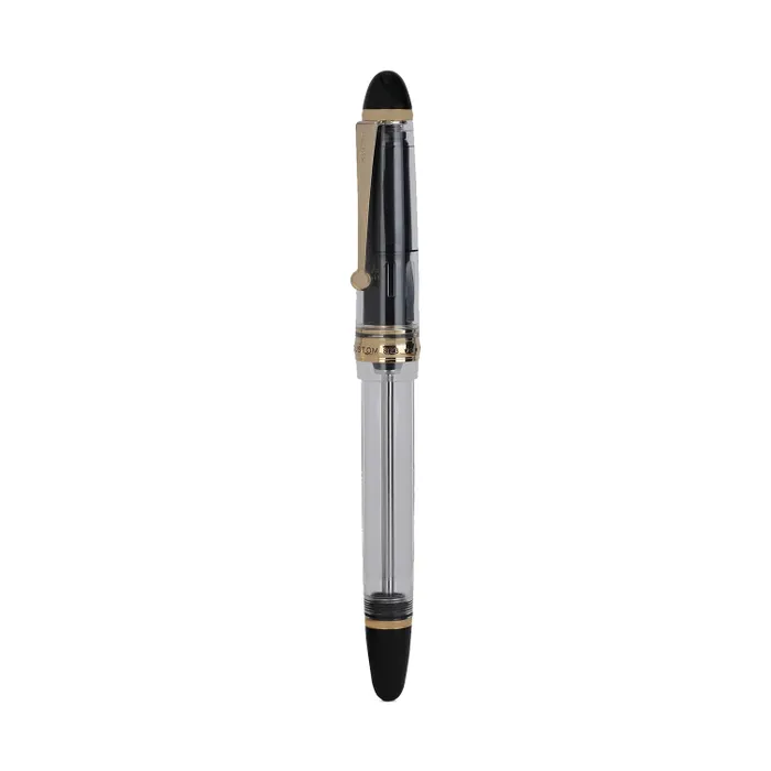 Pilot 2335 Custom 823 Clear Fountain Pen with Ink Bottle-Medium