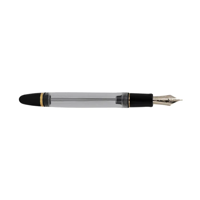 Pilot 2335 Custom 823 Clear Fountain Pen with Ink Bottle-Medium