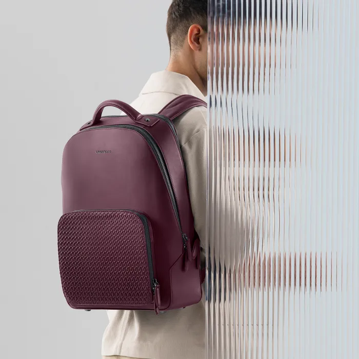 Lapis Bard Enigma 15-inch Backpack - Bordeaux