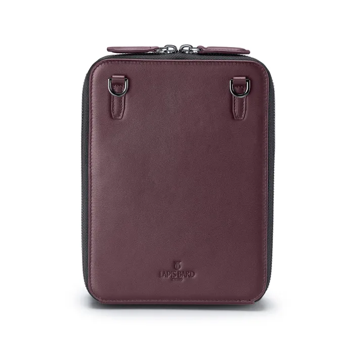 Lapis Bard Enigma Crossbody Travel Bag - Bordeaux
