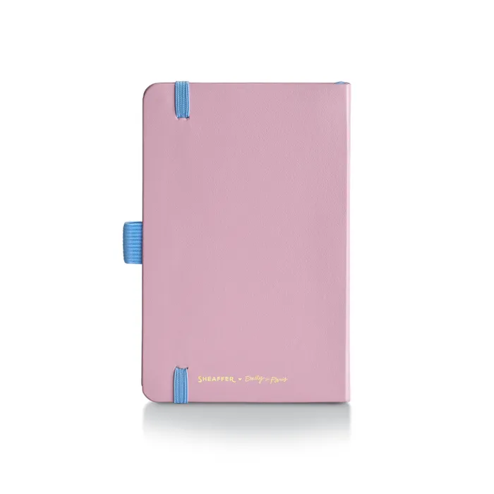 Sheaffer Emily in Paris Sentinel 321 Pink Matte Finish Ballpoint Pen with Chrome Trims and Small Hardbound Notebook Gift Set