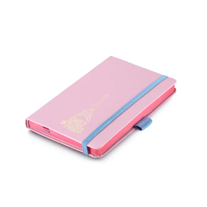 Sheaffer Emily in Paris Sentinel 321 Pink Matte Finish Ballpoint Pen with Chrome Trims and Small Hardbound Notebook Gift Set