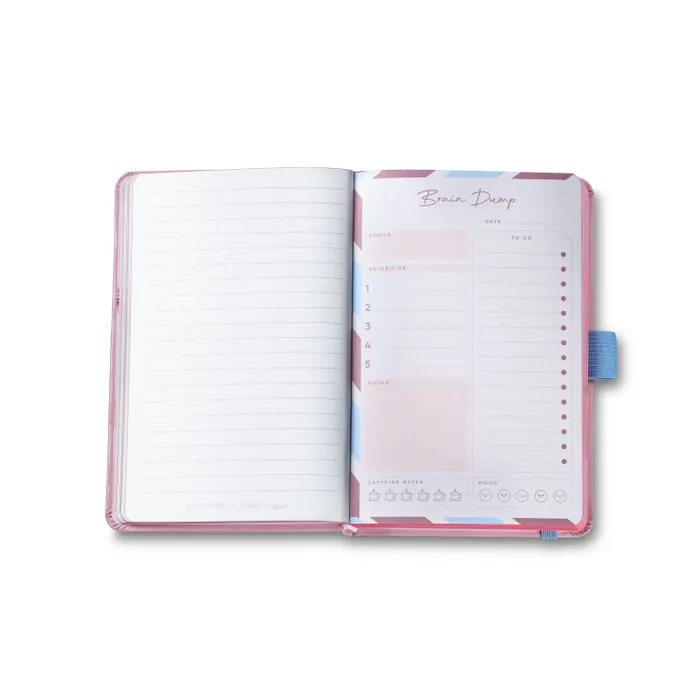 Sheaffer Emily in Paris Sentinel 321 Pink Matte Finish Ballpoint Pen with Chrome Trims and Small Hardbound Notebook Gift Set