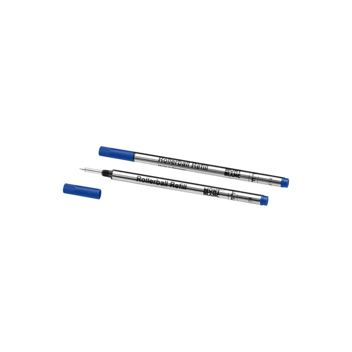 Montblanc 124501 Rollerball Refill Fine (Pack of Two) Royal Blue