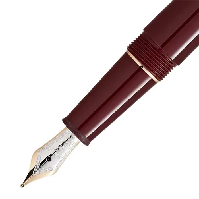 Montblanc MeisterstÃ¼ck Burgundy Red Classique Medium Fountain Pen