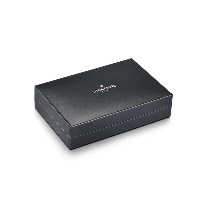 Sheaffer Legacy 9065 Glossy Black and Chrome Bi-color Rollerball Pen with 14K PVD Gold-Plated, Stainless Steel Trims