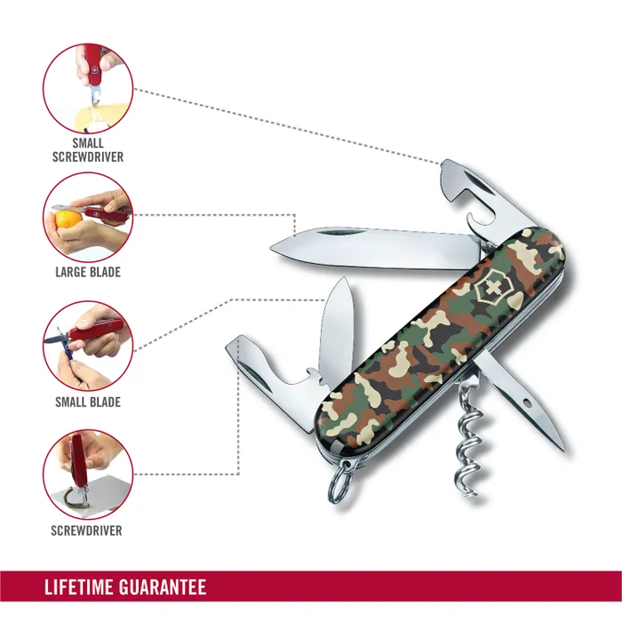 Victorinox Waiter Swiss Army Knife Spartan 91mm-Camouflage