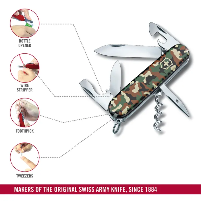 Victorinox Waiter Swiss Army Knife Spartan 91mm-Camouflage