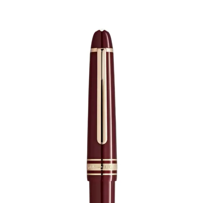 Montblanc MeisterstÃ¼ck Burgundy Red Midsize Ballpoint Pen
