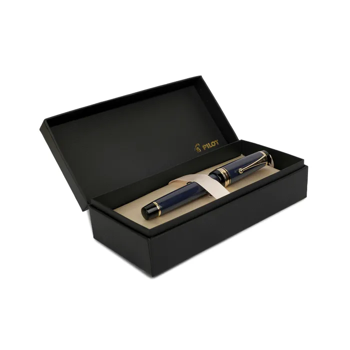 Pilot 2193 FKV-88SR-BM-EX Custom Urushi FP Black Fountain Pen-Medium