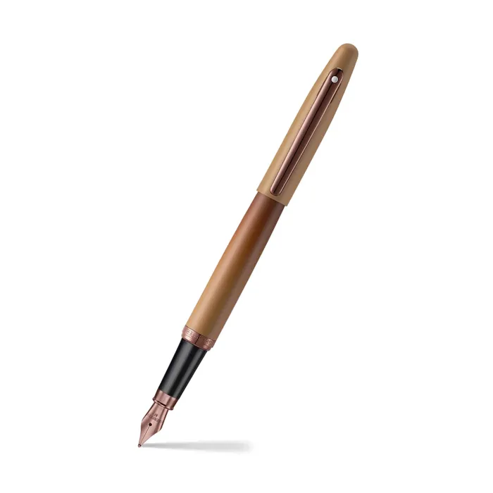 Sheaffer VFM G9428Â Coffee Edition Fountain Pen with 3 Ink Vials Gift Set (Medium)