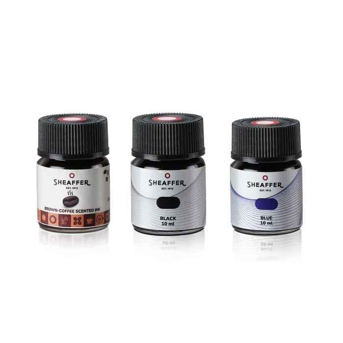 Sheaffer 100 G9374Â Coffee Edition Fountain Pen with 3 Ink Vials Gift Set (Medium)