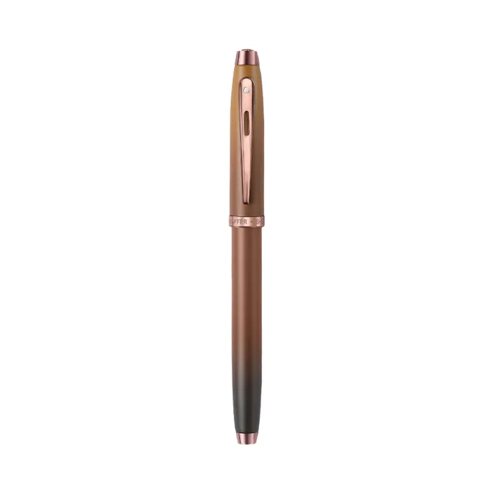 Sheaffer 100 G9374Â Coffee Edition Fountain Pen with 3 Ink Vials Gift Set (Medium)