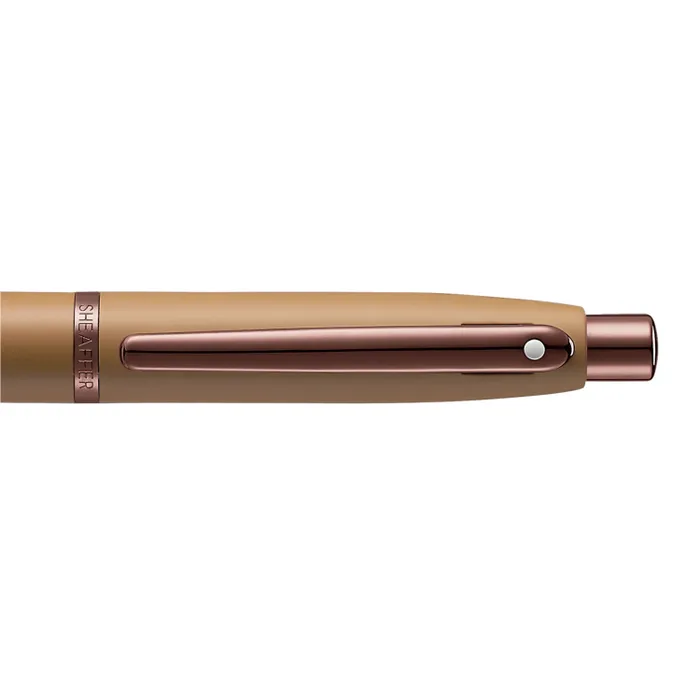 Sheaffer VFM G9428Â Coffee Edition Ballpoint Pen with Leather Single Pen Pouch Gift Set