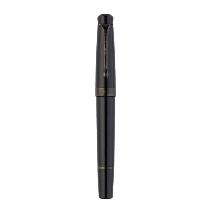 Kanwrite Heritage Ebony Fountain Pen With Black Trims - Medium