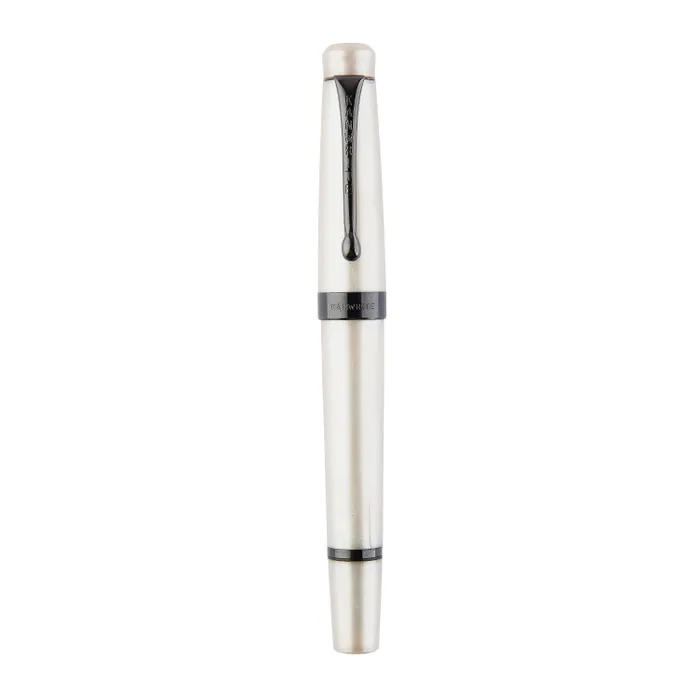 Kanwrite Heritage Ebony Pearl Ivory Fountain Pen With Black Trims - Fine