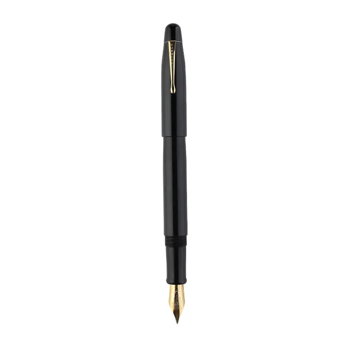 Kanwrite Mammoth Solid Black Fountain Pen With Black Trims - Medium