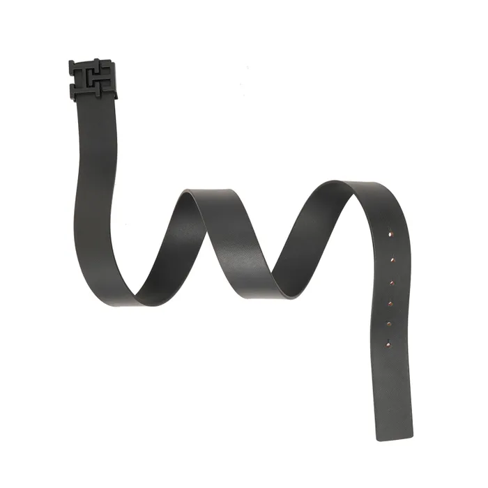 Tommy Hilfiger Black & Black Arklow Reversible Belt - Medium
