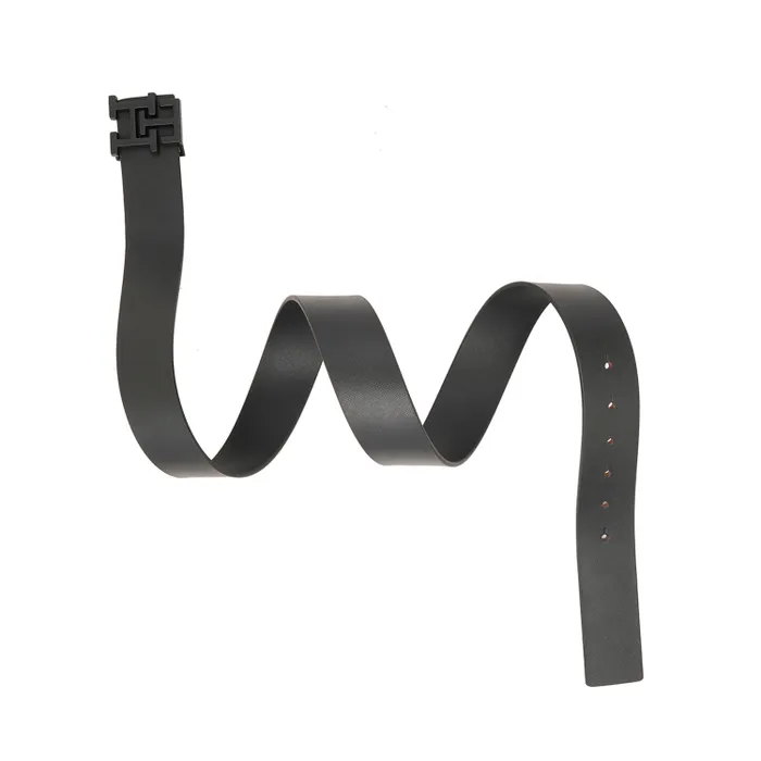 Tommy Hilfiger Black & Black Arklow Reversible Belt - Small