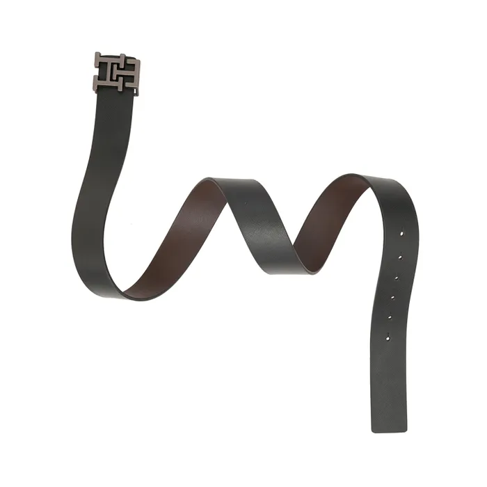 Tommy Hilfiger Black & Brown Arklow Reversible Belt - Large