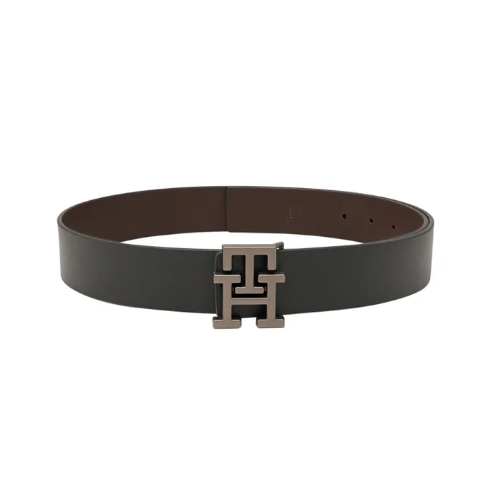 Tommy Hilfiger Black & Brown Arklow Reversible Belt - Extra Large