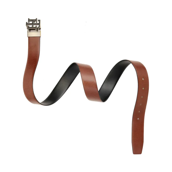 Tommy Hilfiger Tan & Black Athlone Reversible Belt - Extra Large