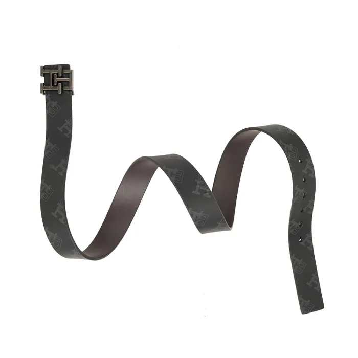 Tommy Hilfiger Black & Brown Bishop Reversible Belt - Extra Large