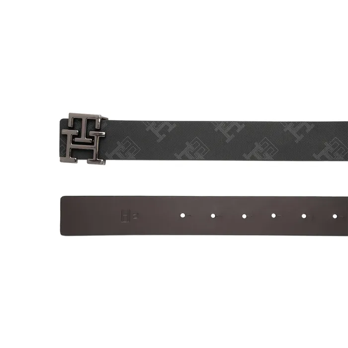 Tommy Hilfiger Black & Brown Bishop Reversible Belt - Extra Large