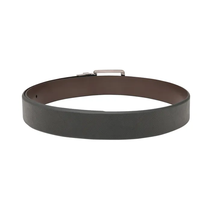 Tommy Hilfiger Black & Brown Brooklet Reversible Belt - Medium