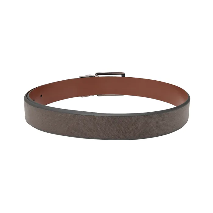 Tommy Hilfiger Brown & Tan Brooklet Reversible Belt - Extra Large