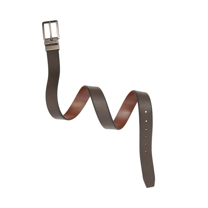 Tommy Hilfiger Brown & Tan Brooklet Reversible Belt - Extra Large