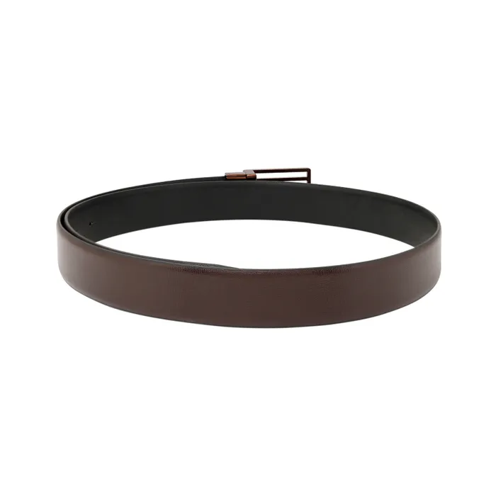 Tommy Hilfiger Brown & Black Clapham Reversible Belt - Medium
