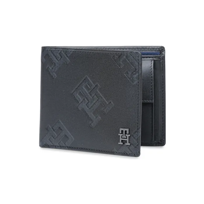 Tommy Hilfiger Branco Global Coin Wallet - Black