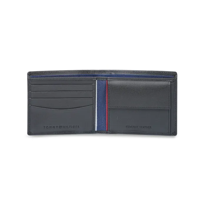 Tommy Hilfiger Branco Global Coin Wallet - Black