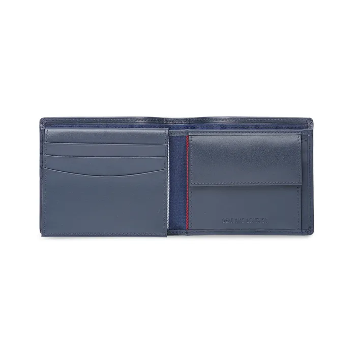 Tommy Hilfiger Branco Multicard Coin Wallet - Navy
