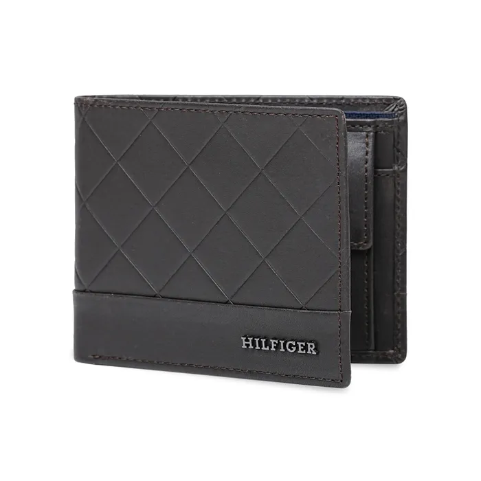 Tommy Hilfiger Kornos Global Coin Wallet - Brown