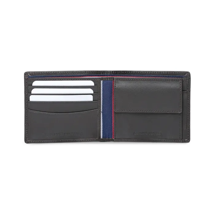 Tommy Hilfiger Kornos Global Coin Wallet - Brown