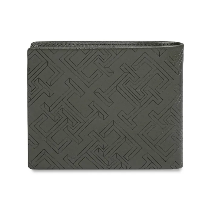 Tommy Hilfiger Tavros Multicard Coin Wallet-Olive
