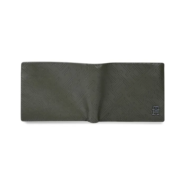 Tommy Hilfiger Tavros Multicard Coin Wallet-Olive