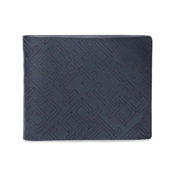 Tommy Hilfiger Tavros Global Coin Wallet-Navy