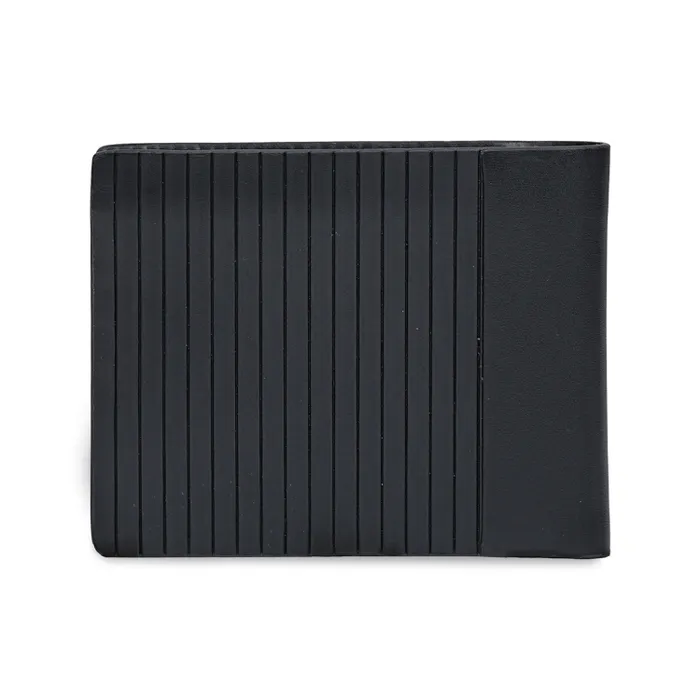 Tommy Hilfiger Woodlawn Slimfold Wallet - Black+Black